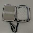 Comecase Carrying & Protective Case for Digital Camera, for CAMKORY/for Kodak Pixpro FZ45 FZ55/for Canon PowerShot ELPH 180/190 / for Sony DSCW800 DSCW830 Cameras for Travel - Black