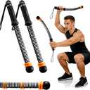 Cordless Battle Ropes with Adjustable Weighted Ropeless Battle Rope for Home Gym Exercise, Portable Workout Equipment for Strength Training & Cardio Fitness for Women & Men