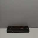 Dual Voltage Curling Iron Travel 2 in 1 Curl and Straightener (110V-240V) 1.25 Inch Normal Size Hair Curle Ceramic with EU/UK Plug Adapter Curling Wand Adjustable Temperature Anti-Tangle (Blackpink)