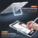 TORRAS Ostand K1 Guardian for iPad Pro 13 inch Case 2025 M5 & 2024 M4, Ultra Stable Stand, Multiple Adjustable Viewing Angles, Slim Protective Kickstand iPad Pro 13 Case with Pencil Holder, White