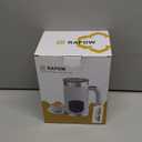 5-in-1 Milk Frother and Steamer - Upgraded Automatic Milk Steamer 11.8oz Hot & Cold Foam Maker and Milk Warmer with LED Display Touch Screen & Two Whisks for Latte,Cappuccinos,Silent Working