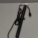 1.25 Inch Curling Iron, 1 1/4 Titanium Ceramic Hair Curler, Fast Heating Curling Wand with 8 Heat Settings with LED Display for All Hair Types Dual Voltage 110-240V for Travel