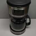 12 Cup Programmable Coffee Maker,Touchscreen Drip Coffee Maker-12 Cup Keep-Warm Function, Auto Shut-Off,Stainless Steel Construction,Permanent Filter,Ideal for Home and Office Use (Deep Black)