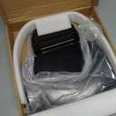 Folding Shower Chair Wall Mounted Fold Down Shower Seat 400 LB Capacity Foldable Shower Bench Seats for Adults Elderly Disabled Black (Medium-Curve)