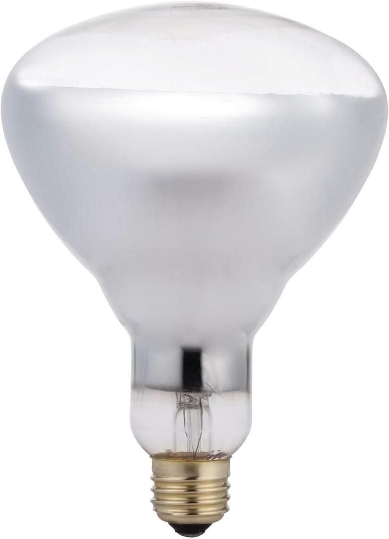 Philips LED 416750 Heat Lamp 125-Watt BR40 Clear Flood Light Bulb Warm White