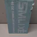 40 oz Tumbler with Handle and Straw Lid,Insulated Reusable Stainless Steel Water Bottle Travel MugCupholder Friendly Double Wall Vacuum Sealed Cup (Lavender Purple)