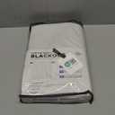 100% Blackout Shield Linen Blackout Curtains for Bedroom 84 Inches Long, Back Tab/Rod Pocket Living Room Drapes, Thermal Insulated Blackout Curtains 1 Panel Set, 100" W x 84" L, Beige