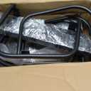 Ultrawall Bike Storage Rack for Garage, 4 Bikes Floor Bike Stand, Bicycle Parking Holder Stand for Indoor/Outdoor, Fit 22-28" Wheel Tire Width 2.1"