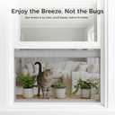 FLYZZZ 2-Pack Window Screen Frame Kit, Heavy-Duty DIY Window Screen Replacement Kit Up to 48" x 48" with Upgraded Aluminum Frame (125g/m), Full Tool Set & Easy-Install Clips