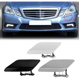 Front Headlight Washer Nozzle Cover for Mercedes Benz 2008-2013 | E-Class W212 E300 E350 E400 E550 2128600108 2128600208