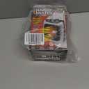 Ontel Handy Heater Turbo Wall Outlet Plug In Heater  Portable Indoor Ceramic Space Heater w/Adjustable Thermostat, 12-Hour Timer, Auto Shut Off, Quiet  Plug In Wall for Office, Bedroom, Camping