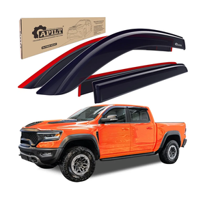 Side Window Visor Deflectors Crew Cab Only Tinted Vent Shade Protectors 2020 2021 2022 2023 2024 2025 Side Window Visor Deflectors Crew Cab Only Tinted Vent Shade Protectors 2020 2021 2022 2023 2024 2025