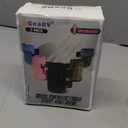 GEARV 2-Pack Cup Holder for Bike, Scooter and Wheelchair, Water Bottle Holder for UTV/ATV, Walker, Golf Cart and Beach, Universal Drink Holder Accessories with Net Pocket and Cord Lock (Black)