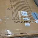 Fairy Baby 51.18" Extra Tall Pet Gate for Cats, 29.5"-48.4" Extra Wide High Cat Dog Gates for Doorways, Tall Baby Safety Gate Pressure Mounted No Drill, Walk Thru Auto Close Metal Doggy Gate, Black