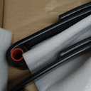 2 Pieces of Replacement for SW4B 4 Leaf Trailer Spring, 3500lb Single Trailer Axle Suspension Kit with 1750lb Capacity Double Eyes Leaf Springs, U-Bolt and Hanger Kit