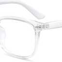Non Prescription Glasses for Men Women Square Clear Lens Eyeglasses