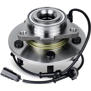 Autoround 515073 Front Wheel Bearing Hub Assembly Compatible with Dodge Ram 1500 2002 2003 2004 2005, 5 Lug w/ABS