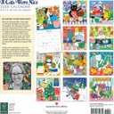 Gladstone Media If Cats Were Nice 2026 Square Wall Calendar, 12-Month Monthly Calendar, Humorous Cat Illustrations, 12  12 Wall Hanging Calendar