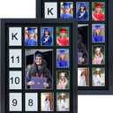 2 Pack K-12 Graduation Photo FramesSchool Year Picture Frame, Collage Photo Frame for Baby First Year Keepsake, 12x16 Multi Picture Frame-13 Opening,Great for Children's Photos, Portrait