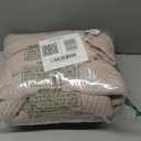 Soft Plush Hooded Robe, Cozy Warm Loungewear Bathrobe with Pockets for Women (Large, Cream)