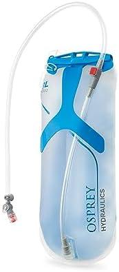 Osprey Hydraulics Backpack Water Reservoir with Bite Valve - BPA-Free, Leakproof Hydration Bladder with QuickConnect and Slide-Seal - Compatible with Most Hiking and Biking Packs, Clear, 3L