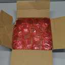 16 PCS Plastic Beer Mugs,1.5 oz Pink Shot Glass, Cute Heart Shot Glasses, Reusable Beer Stein Tasting Glasses Juice Cups for Drinking Beer