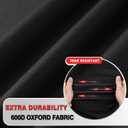 Grill Cover for 6755 Char-Griller Akorn Kamado Charcoal Grill Smoker, Heavy Duty Waterproof Grill Covers, Black