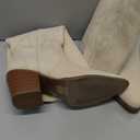 DREAM PAIRS Womens Cowboy Boots Wide Calf Comfortable Pull On Zipper Chunky Heel Pointed Toe Embroidered Western Cowgirl Knee High Boots Ladies Retro Tall Boot,Size 7