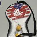 Team Pride Beach Paddle Set 2 Paddles 2 Balls and Carry Bag