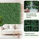 40"x120"(33.5 SQFT), Artificial Greenery Grass Wall Backdrop UV-Anti