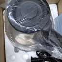 Chefman Electric Kettle with Tea Infuser, 1L 1500W, Removable Lid for Easy Cleaning, Boil-Dry Protection, Stainless Steel Filter, BPA Free, Auto Shut Off Hot Water Boiler, Small Electric Tea Kettle (Black)