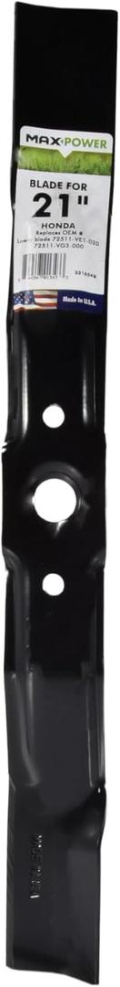 MaxPower 331654B Lower Blade for 21" Cut Honda Replaces OEM #72511-VE1-020 & 72511-VG3-000