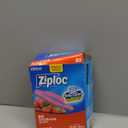 Ziploc Quart Food Storage Bags, Stay Open Design with Stand-Up Bottom, Easy to Fill, 80 Count