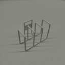 Yamazaki Home Plate 3 Sponge Holder - Steel Rack Organizer for Kitchen Sink - Steel