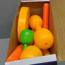 6-in-1 Kids Weight Set- Dumbbell, Barbell, Kettlebell, Ring. Adjustable Workout Equipment Toy for Children Pretend Kids Exercise Equipment, Toddler Weights Gym Workout Bench Set Gift for Baby Boy Girl