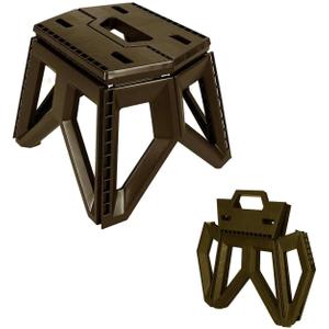 Foldable Bath Shower Safety Chair, Shower Seat, Anti-Slip Bench Bathtub Stool for Elderly or Seniors, 11.5Inch Thick and Heavy Duty Shower Stool for Inside Shower(Olive)
