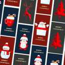 Mczan Christmas Cards Money Holder 72pcs, Merry Christmas Money Holder Cards for Gifting Cash, Happy Holiday Cash Card with Envelopes, Xmas Holiday Gift Giving Ideas - A