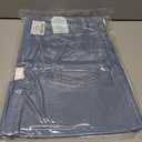 NIMIN Womens Mid Waist Boyfriend Jeans Summer Casual Lounge Loose Straight Wide Leg Y2K Pants with Pockets (Blue, S)