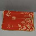 Merry Christmas Door Mat Red Xmas Doormat Outdoor/Indoor Entrance Non-Slip Welcome Mat Winter Home Decor 17x29 Inch