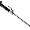 High Pressure Power Washer wand, Hydro Jet Water Hose Nozzle, Watering Sprayer Cleaning Tool, Wand Lance for Gutter Patio Car Pet Window Glass Black