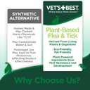 Vets Best Flea and Tick Yard and Kennel Spray Natural Yard Treatment for Fleas, Ticks and Mosquitoes Plant and Pet Safe Outdoor Spray with Certified Natural Oils Made in USA 96 oz Refill