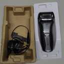 Remington F5 Power Series Foil Shaver, Electric Razor for Men, Cordless Rechargeable with Pop Up Trimmer, Pivot & FlexFoil Technology, Lightweight Handheld Design, Black