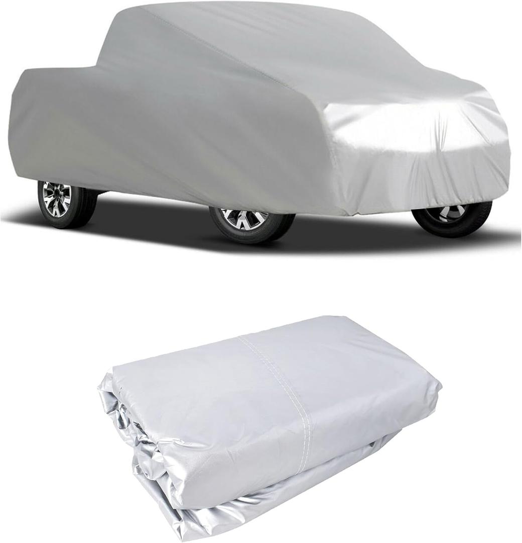 Universal Heavy Duty Outdoor Pickup Truck Cover Replacement for in&Outdoor Rain Heat up to 230" L x 75" W x 65" H