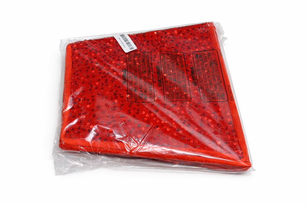 Fitted Christmas Tablecloth with Elastic Edge, Table Cover, Vinyl Flannel Backed Tablecloth Fits 45"-56" Round Tables for Christmas Dinner