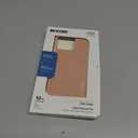 Incase City Case Slim MagSafe Compatible Apple iPhone 16, Protective Cover with 10 Ft Drop Protection Raised Edges Enhanced Screen Protection (Blush Pink Perforated Vegan Leather, iPhone 16 Pro)