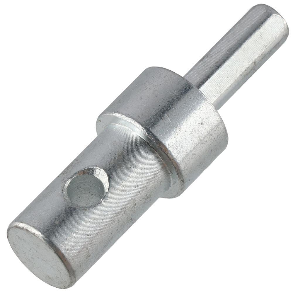 3/4 Inch Interface Inner Diameter Ice Drill Bit Adapter, Universal 304 Stainless Steel Hexagonal Shank Adapter, Ice Auger Drill Accessories for Corded and Cordless Dril