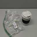 KETIEE 12oz Travel Mug: Vacuum Insulated Coffee Cup with Leakproof Lid, Travel Coffee Mug Stainless Steel Double Walled Reusable Coffee Cup for Hot and Cold Water Coffee (Beige)