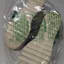 DREAM PAIRS Women's Open Toe Elastic Ankle Strap Casual Flatform Platform Wedges Sandals, Size 8, Army Green, REED-1