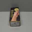 Mega Handles Ronn Dummy Lever Door Handle Set for Closet or French Doors, Single Side, Non-Turning Reversible Door Levers, Fits All Standard Door Sizes, Screws Included - Satin Brass (2 Pack)