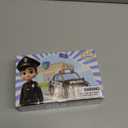 IVENRXIU Police Toys, Police Pretend Play Toys for Kids Boys and Girls, Role Play Set with Police Accessories, Handcuffs, Warning Light, Police Badge, Birthday Halloween Christmas Gifts